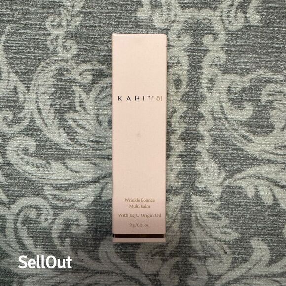 KAHI Wrinkle Bounce Multi Balm 9g Hydrating Face Balm with Jeju Oil - Picture 1 of 7